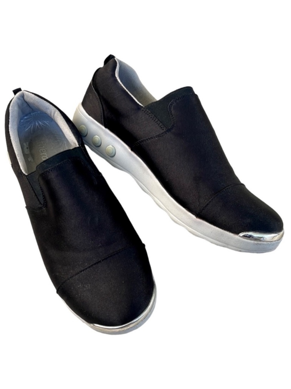 EUC TheraFit Slip-On Selena Lite Comfort Sneakers Black Size 9.5 - - 10